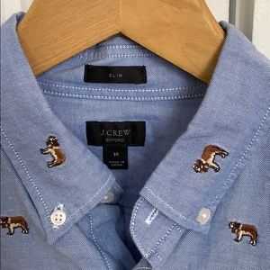 JCrew Critter Oxford